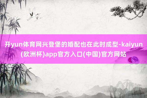 开yun体育网兴登堡的婚配也在此时成型-kaiyun(欧洲杯)app官方入口(中国)官方网站