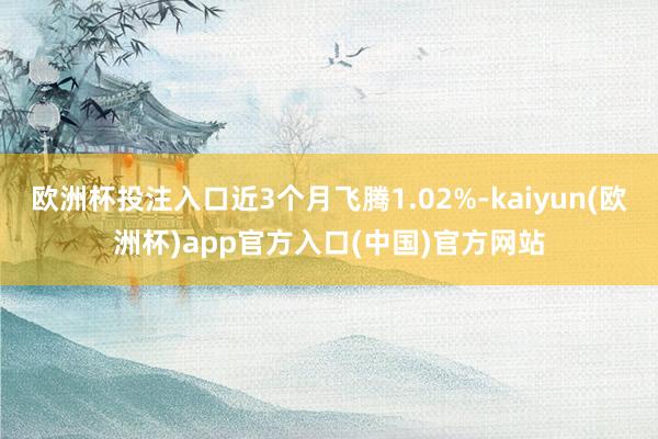 欧洲杯投注入口近3个月飞腾1.02%-kaiyun(欧洲杯)app官方入口(中国)官方网站